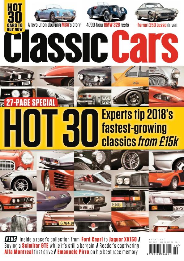 Журнал Classic Cars, october 2017